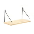 thumbnail image 1 of Wall Hanging Shelf Home Room Wall Hanging Single Board Pots Figurines Storage Rack Shelf Holder, 1 of 6