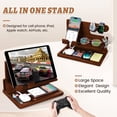 thumbnail image 2 of Organizador de mesa de noche Docking Station T Taranto de madera, 2 of 8