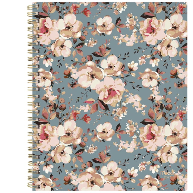 2027 Mead® Rose Garden Large Weekly and Monthly Planner