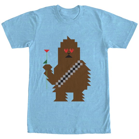 Men's Star Wars Valentine's Day Chewbacca Graphic T-Shirt
