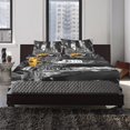 thumbnail image 2 of KXMDXA 3 Piece Bedding Set The yellow car is in the city Twin Size Duvet Cover with 2 Pillowcase for Home Bedding Room Decoration, 2 of 5