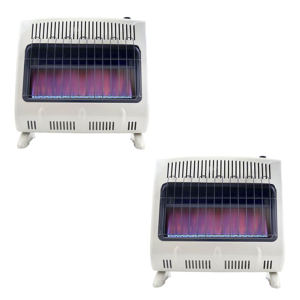 Mr Heater 30000 BTU Blue Flame Natural Gas Wall or Floor Indoor Heater