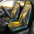thumbnail image 2 of ZHANZZK Set of 2 Car Seat Covers Modern Parrot Oil Painting Universal Auto Front Seats Protector Fits for Car,SUV Sedan,Truck, 2 of 4