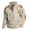 White_017, variant on Men's Western Aztec Sweatshirts waffle Vintage Style Long sleeve 1/4 Button Up shirts Stand Collar Tribal Country Pullover Loose fit Jacket Khaki M