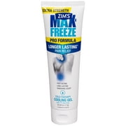 Zim's Max-Freeze PRO Extra Strength Pain Relief Cooling Gel, 4 oz