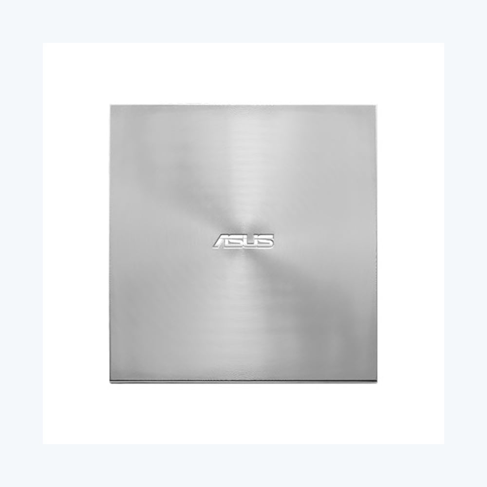 ASUS  ZenDrive Silver 13mm External 8X DVD/ Burner Drive USB 2.0 & Type-C cables included /-RW with M-Disc Support Compatible with both Mac & Windows and Nero BackItUp for Android devices