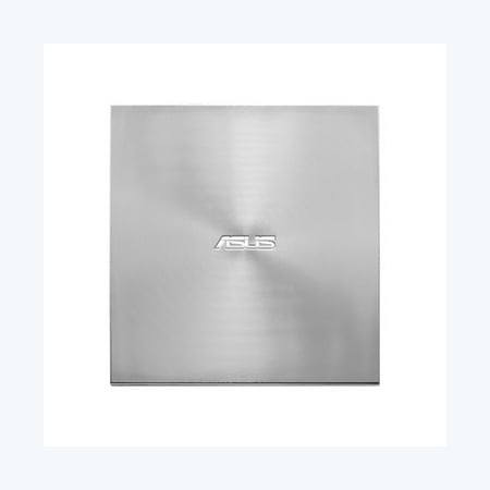ASUS SDRW-08U9M-U/SIL ZenDrive Slim External DVD Burner Optical Disc 8x Speed Re-Writer Drive in Silver with M-Disc Support, USB 2.0 Type-A / Type-C Compatibility, Mac and Windows OS (Best M Disc Burner For Mac)