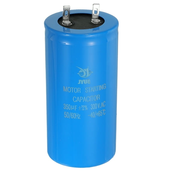Uxcell Motor Start Capacitor, 350uf 300V CD60 Running Capacitor Starting Capacitor for Air Conditioners, Electric Motor Starts Running
