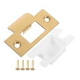 thumbnail image 4 of 1 Set Door Strike Plate Strike Plate Door Latch Plate Door Strike Plates Metal Strike Plate, 4 of 8