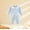 Blue, variant on YHAJDS Baby Boy Girl Snowsuit Winter Warm Fleece Hooded One Piece Jumpsuit Infant Newborn Bodysuit Clothes