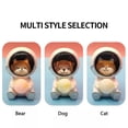 thumbnail image 2 of Creative Cute Galaxy Guardian Pet Astronaut USB Night Light Personalidad Dormitorio Decoración Luces Star Light Niños Juguetes Regalo de cumpleaños (Perro) oso de fresa Hogar, 2 of 3