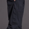 thumbnail image 4 of Mens Elastic Waist Pants Sevevn Full Elastic Waist Slant Pockets Side Pockets Straight Leg Relaxed Fit Cotton Woven Trousers for Casual Lounge Daily Wear, 4 of 5