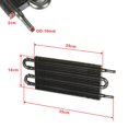thumbnail image 2 of 4 row durable car remote control engine transmission oil cooler radiator converter -, 2 of 4