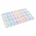 thumbnail image 2 of Blue Pink Plaid Door Mat&nbsp;Indoor Outdoor Entrance,Non Slip Small Rug for Kitchen Bathroom Entryway Rug,Pastel Green White Buffalo Patchwork Washable Doormat Floor Mat 16x24 Inch, 2 of 8