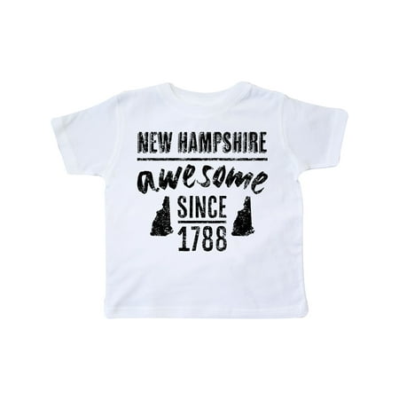 

Inktastic New Hampshire Awesome Since 1788 Gift Toddler Boy or Toddler Girl T-Shirt