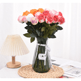 thumbnail image 5 of Zhuge 12pcs Rose Artificial Flowers, Fake flowers, Flores Artificiales Para, Wedding Decor, 5 of 5