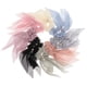 thumbnail image 1 of 8 bandas elásticas para el pelo de color liso con hebilla, para mujer, talla M, como se muestra., 1 of 7