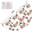 thumbnail image 3 of Sikiie Camp Van 30-48 inches {designName} Print Christmas Tree Skirt Snowman Xmas Tree Skirt with Edge Christmas Decorations for Holiday Party36", 3 of 7