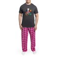 thumbnail image 5 of CafePress - A Skeletal Figure With A T Shirt Featuring - Men's Loose Fit, Cotton - 2 Piece Pajama Set, 5 of 7