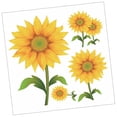 thumbnail image 1 of Vibrant Yellow Self Adhesive Sunflower Wall Decal Easy Peel & Stick Floral Sticker for Living Room or Bedroom Home Decor, 1 of 3
