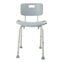 McKesson Bath Bench 19.25" W 11-1/2 Inch Seat Depth 300 lbs. Weight Capacity 146-RTL12202KDR
