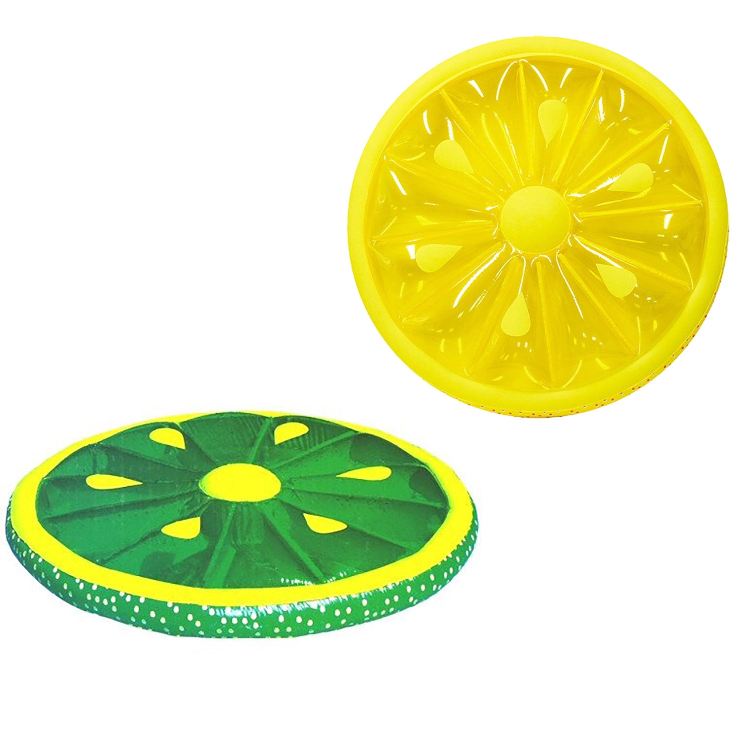 Swimline 60Inch Inflatable HeavyDuty Swimming Pool Lemon & Lime Slice