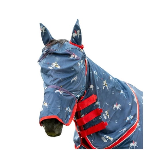 Hy Competition Ready Horse Fly Mask With Ears And Detachable Nose