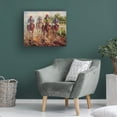 thumbnail image 4 of Trademark Fine Art Kentucky Derby by Rio, Wood Slats 18x22, Multi-color, 4 of 8