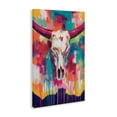 thumbnail image 2 of Stupell Industries Modern Spirit Of The West Skull Canvas Art, 30 x 45, by Chromatic Storm Studio, 2 of 8