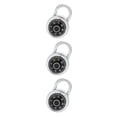 thumbnail image 4 of Scienceny Rotary Padlock Zinc Alloy Digital Code Password Lightweight Security Cabinet Padlocks Portable Locks Lock Anti-theft Combination Type1 NO1 Scienceny CBP584581, 4 of 6