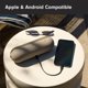 thumbnail image 4 of Beats Pill - Altavoz Bluetooth inalámbrico y cargador portátil vía USB-C - Hasta 24 horas de duración de la batería, resistente al agua IP67, compatible con Apple y Android, micrófono incorporado - Ro, 4 of 7