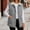 *24Gray, variant on Women's Plus Size Puffer Vest Sleeveless Zip Up Outerwear Quilted Puffy Winter Vest Jacket with Pockets