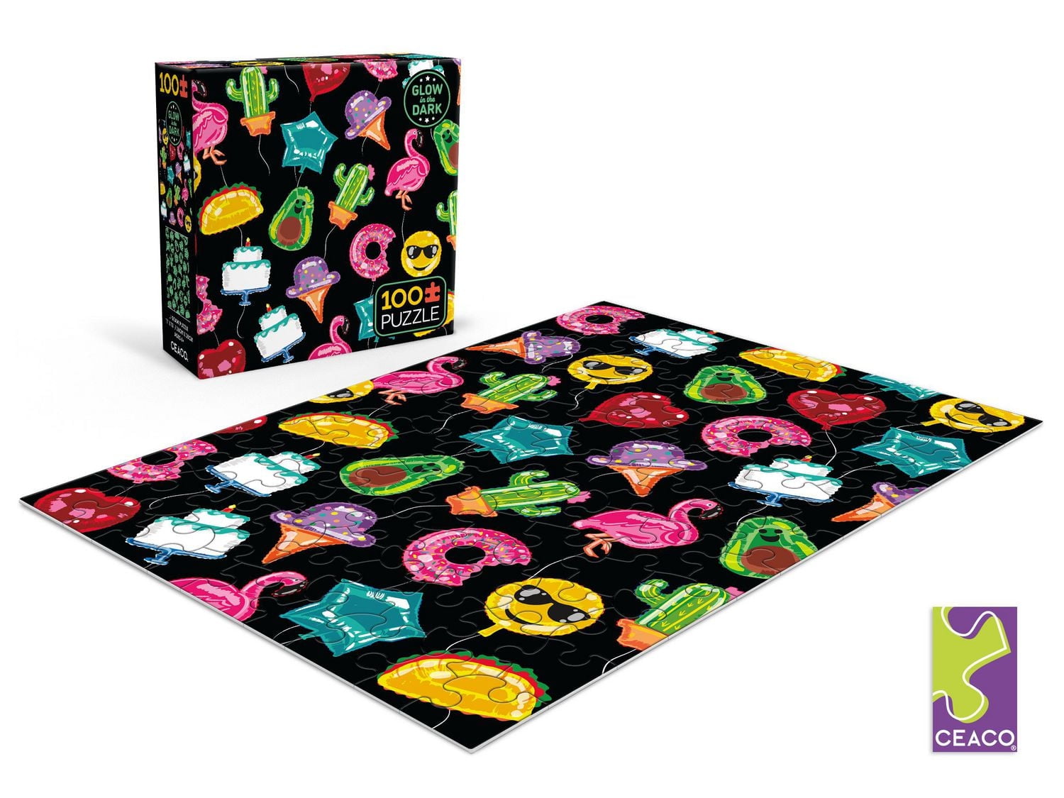 Ceaco-Glow 100pc Puzzle