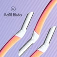 thumbnail image 2 of Billie Dermaplane Refill Blades, Stainless Steel Blades with Safety Micro-guards, Manual Razor, 3 Ct, 2 of 8