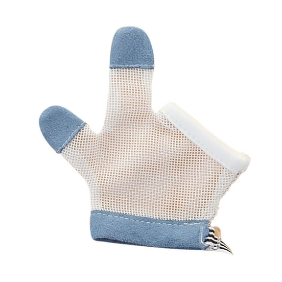 Thumb Sucking Prevention Gloves for Kids, Finger Guards to Stop Thumb Sucking, Soft and Breathable Material, Adjustable Wristband for Comfort, Easy to Clean, 1 Pair