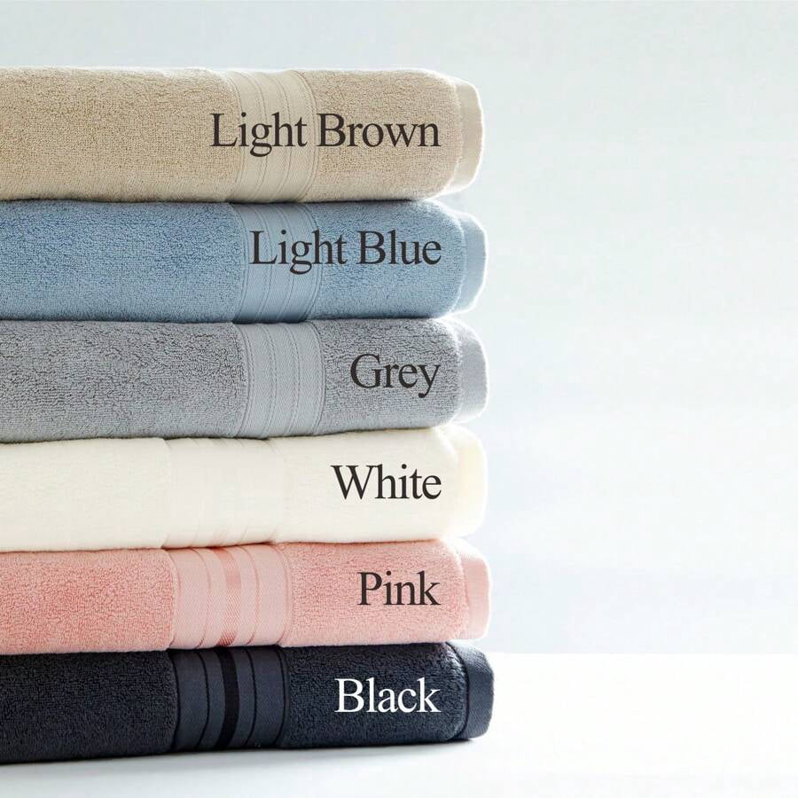 Extra Large Bath Towels (2 Pack) -  35"X70" Ultra Oversize Bath Sheet - 750 GSM 100% Cotton - Super Thicker / Super Soft / Super Absorbent,Use For Spa, Hotel, Beach, Gym, And Home
