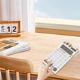 thumbnail image 1 of RYRDWP Ultra-Slim Solar Calculator With Stylish Design Enhanced Functionality Versatile Power Options And Intuitive User-Friendly Interface, 1 of 8