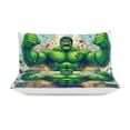 thumbnail image 4 of Hulk 3-Piece Bedding Set Super Hero Hulk King Bed Set with Bed Sheet and Pillowcases Gifts for Girls Boys, 4 of 7