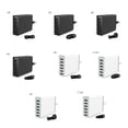 thumbnail image 4 of Matsuzay 1 Juego de cabezales de de recarga USB, herramientas de carga significativas multipropósito para casa, tienda, viajes, oficina, Plog Teléfono y Comunicación Blanco AU Plog, 4 of 6