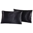 thumbnail image 1 of Honganda Housse de Coussin Rectangle Délicate Décoration d'Oreiller en Soie, 1 of 2