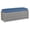 Black/Gray;Blue, variant on Signature Design by Ashley Casual Naples Beach Outdoor Bench with Cushion Light Gray