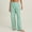 Green#3, variant on LEBONYARD Trousers for Women High Waisted,Womens Pants under $10,Women's Striped Casual Pants with Wide Legs Comfortable and Loose Fitting Pants Green S