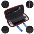 thumbnail image 4 of Étui Rigide Portable Électronique pour Nintend Switch, Pochette à Double Fermeture Éclair avec Bouton Magnétique, Sac de Rangement, Étuis de Console NS, Housse de Protection Rouge, 4 of 7