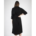 thumbnail image 5 of Vestido midi camisero negro AMAD Casual para mujer Talla M, 5 of 5