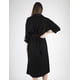 thumbnail image 5 of Vestido midi camisero negro AMAD Casual para mujer Talla L, 5 of 5