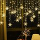 thumbnail image 2 of Guirnalda de luces LED navideñas de 3,2 m con forma de copo de nieve, guirnalda de luces de hadas para exteriores, decoración para el hogar, fiesta, jardín, Año Nuevo 2023, 2 of 5
