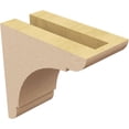 thumbnail image 5 of 3"W x 6"D x 6"H Classic Olympic Rough Cedar Woodgrain TimberThane Corbel, Primed Tan, 5 of 6