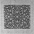 thumbnail image 1 of Ahgly Company Indoor Square Persian Gray Traditional Area Rugs, 4' Square, 1 of 1