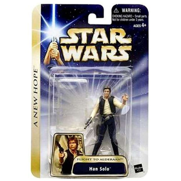 Star Wars Basic 2004 Han Solo Action Figure (Flight To Alderaan)