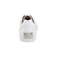 thumbnail image 5 of Steve Madden Men's Mister Sneakers, White Leather, 10, 5 of 6